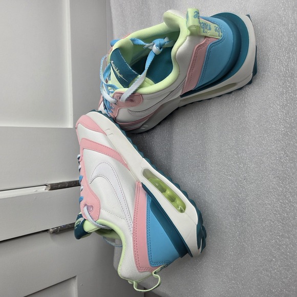 Rare Nike Women's Air Max Dawn 'Pastel' Size 8 - White/Soft Pink - Picture 8 of 12